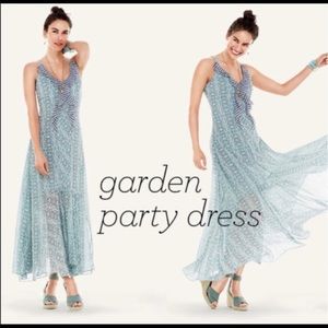 NWOT Cabi Garden Party Maxi Dress
